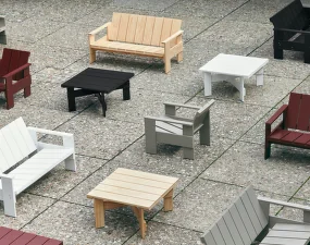 Crate Low Table W75.5, white