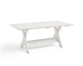 Crate Dining Table L180, white