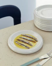 Barro Plate Ø18 set of 2, white