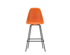 Eames Plastic Counter Stool Low, rusty orange