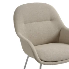 Fiber Lounge Armchair Tube, Ecriture 240/grey