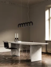 Arch Straight Pendant, black