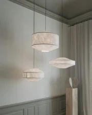 Kite Pendant Ø55, white