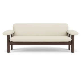 Brasilia Sofa, Baru 0200/dark stained oak