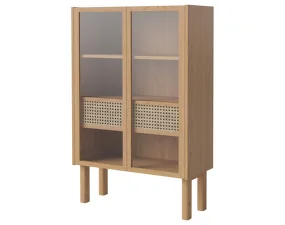 Cana Highboard Low, oiled oak