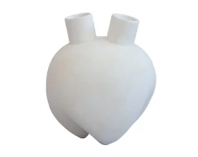 Sumo Vase Horns, bone white