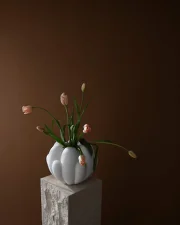 Bloom Vase Mini, bone white