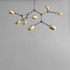 Drop Chandelier Mini, brass (5m)