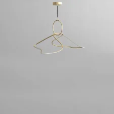 Kumo Chandelier Mini, brass
