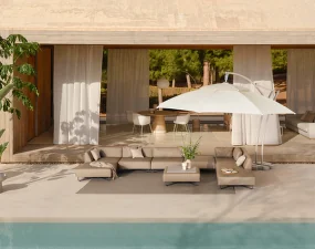 Orlando O2 Garden Sofa 2-seater, sand