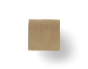 Square Hook Large, brass