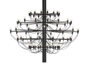 2097/75 Suspension Clear Bulbs, matte black