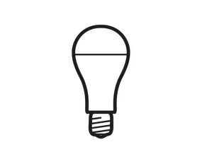 Flos LED Lamp E27 25W 2700K Dimmable