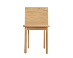 Brutus Slim Dining Chair, natural oak