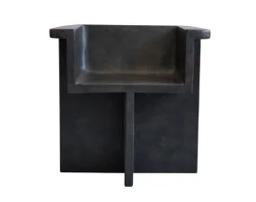Brutus Dining Chair, coffee