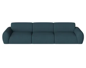 Núvol Sofa 3 Modules with 2 Small Corners, dust blue