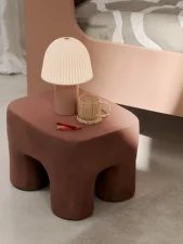 Frill Portable Lamp, rose/white