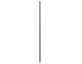 Pier System Profile, black aluminium