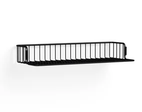 Pier System Wire Shelf, black