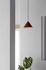 Compass Pendant 260, pompeian red