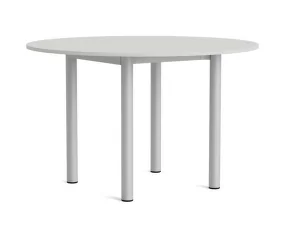Annex Round Table Ø120, anodized/cloud grey
