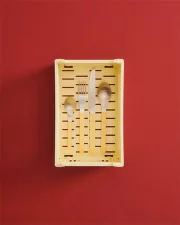 Colour Crate Small, light yellow