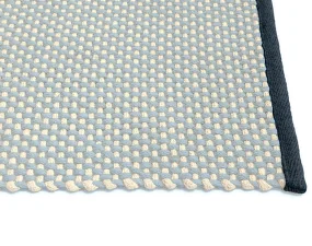 3 Colour Rug 200x300, soft turquoise