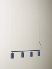 Donna Line 120 Pendant, midnight blue