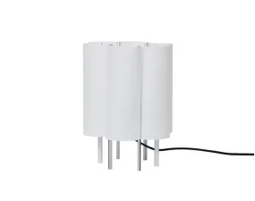 Boe Table Lamp, silver/natural