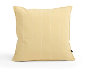 Terrazza Cushion, yellow narrow stripe