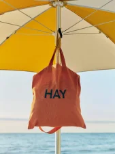 Terrazza Parasol Octagon, off-white and ochre