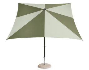 Terrazza Parasol Square, green and dark green