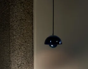 Flowerpot VP1, steel blue