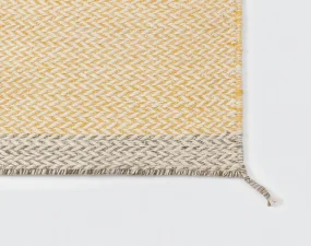 Ply Rug 85x140, yellow