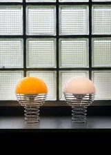 Wire 18 Portable Lamp, yellow