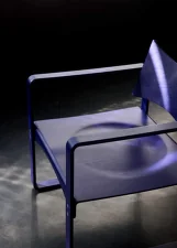 Series 270 F Armchair, blue