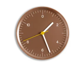 Wall Clock, brown