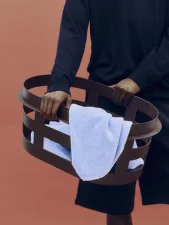 Basket Small, bordeaux