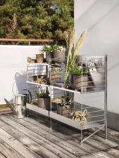 String Outdoor I Shelving System, galvanized