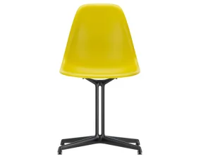Eames Plastic Side Chair DSL, mustard