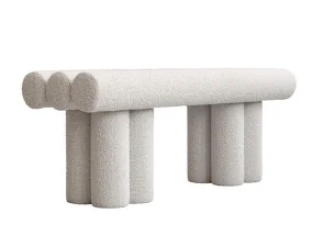 Hiro Bench, off-white