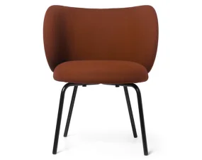 Rico Dining Chair, Tonus red brown / black