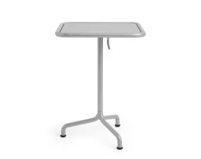 Deville Table 55x55 cm, silver grey