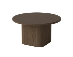 Eida Coffee Table Ø60 H32, dark oiled oak