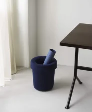 Hide Office Bin, dark blue