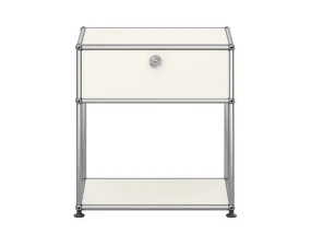 USM Haller M54 Bedside Table, pure white