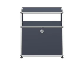 USM Haller M55 Bedside Table, anthracite