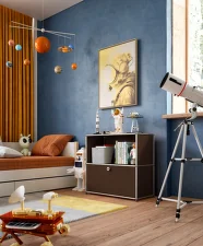 USM Haller Sideboard M62, brown