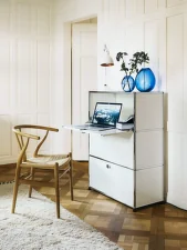 USM Haller Shelving G1, ruby red