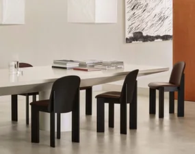 Chisel 65 Chair, black lacquered oak